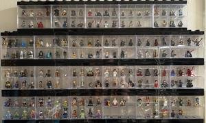 My LEGO minifig display cases